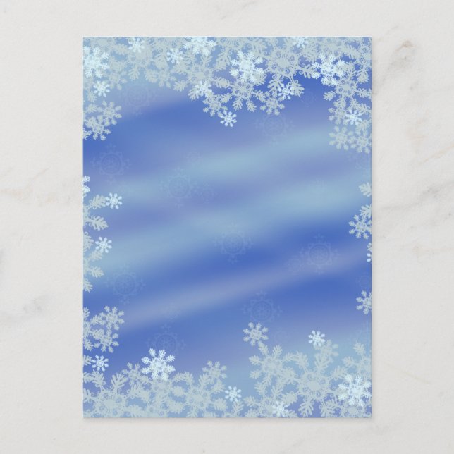 Carte Postale Arêtes gelées (Devant)