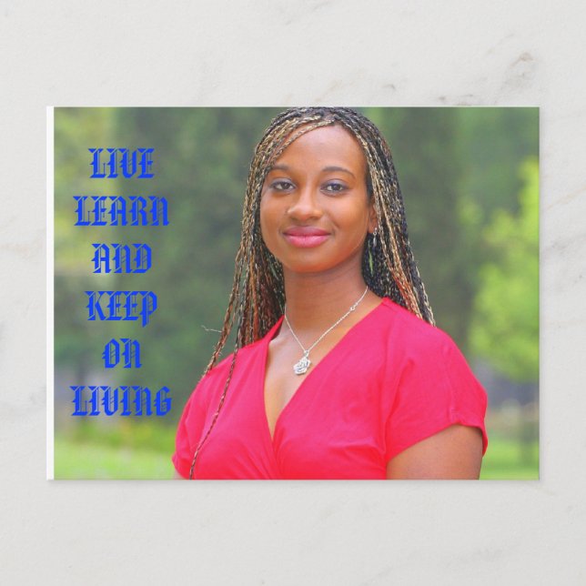 Carte Postale argent ann lee **fameuse citation (Devant)