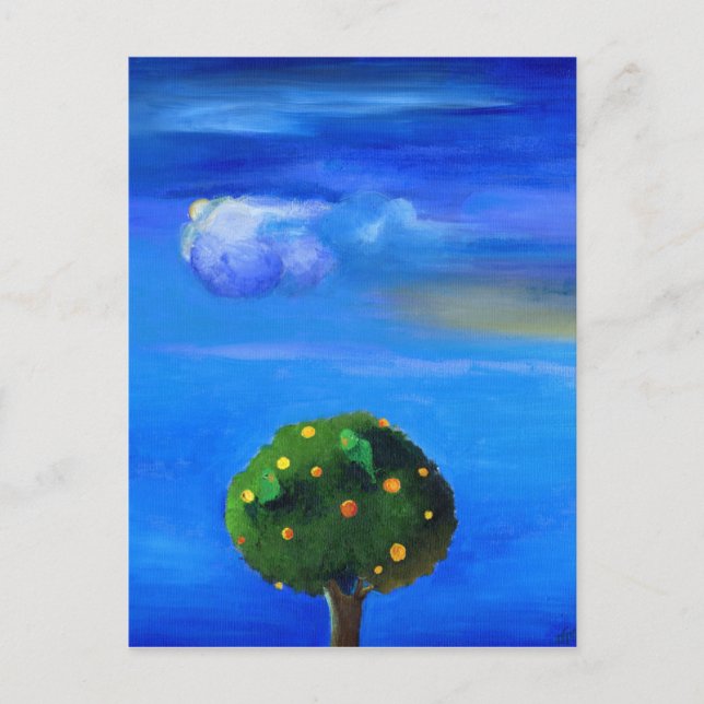 Carte Postale Argent au-dessus de l'Orange Tree 2012 (Devant)