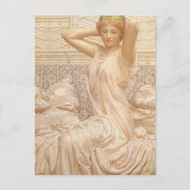 Carte Postale Argent d'Albert Joseph Moore, Beaux-Arts victorien (Devant)