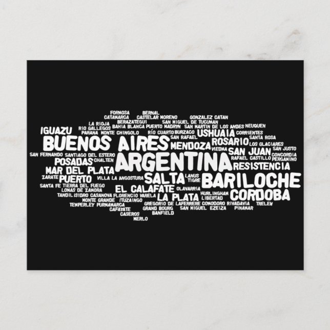 Carte postale ARGENTINA (Devant)