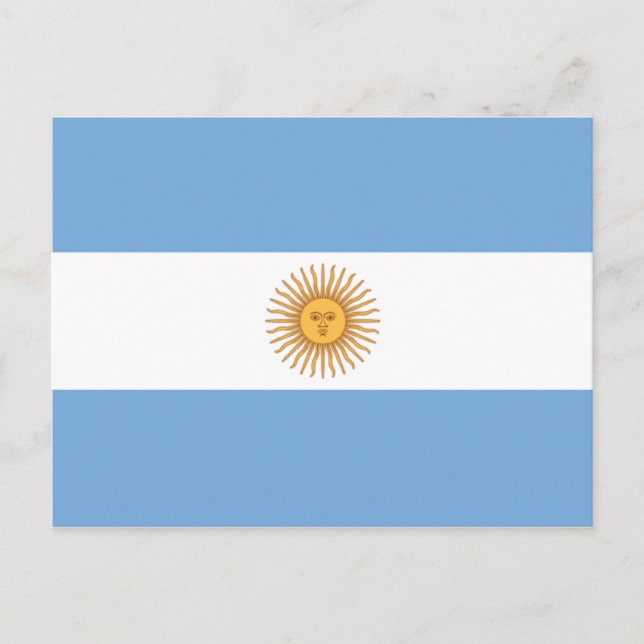 Carte Postale Argentine (Devant)