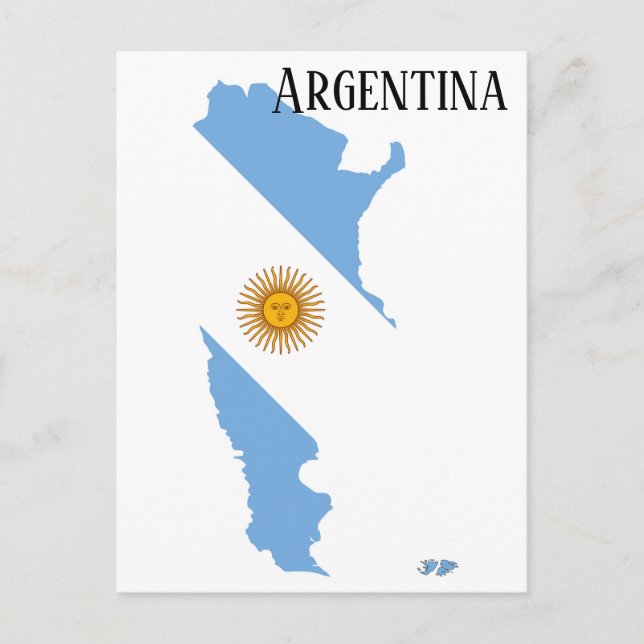 Carte Postale Argentine (Devant)