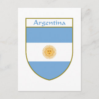 Carte Postale Argentine - Bouclier
