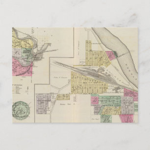 Carte Postale Argentine, comté de Wyandotte, Edwardsville, Kansa