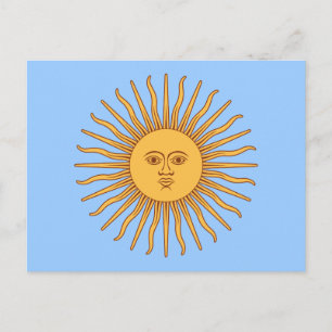 Carte Postale Argentine Sol de Mayo