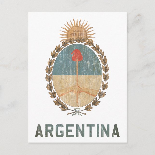 Carte Postale Argentine vintage (Devant)
