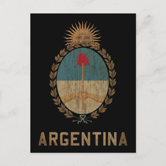 Carte Postale Argentine vintage (Devant)