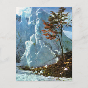 Carte Postale Argentine vintage, Mer de glace, Cerro, Buenos Air