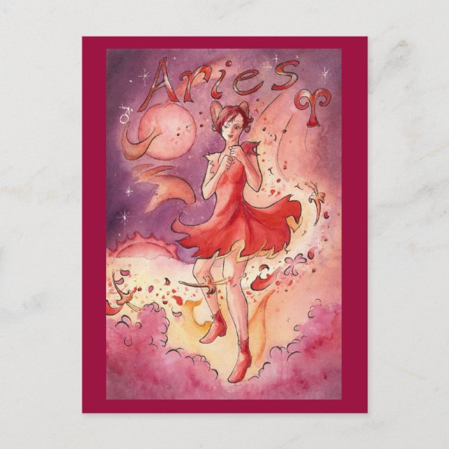 Carte Postale Aries (Devant)