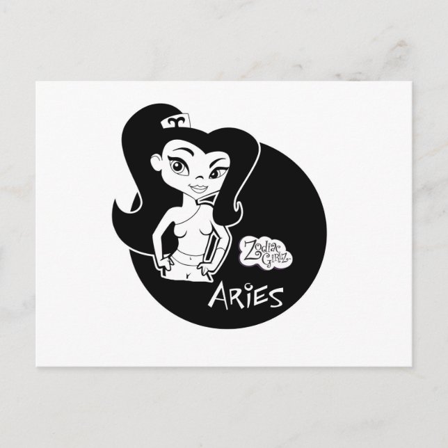 Carte postale Aries (Devant)