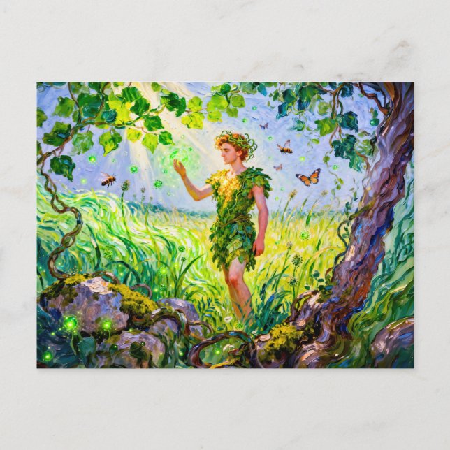 Carte Postale Aristaeus God of Agriculture and Nature from Greek (Devant)