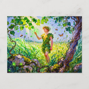 Carte Postale Aristée Dieu de l'Agriculture et de la Nature de l