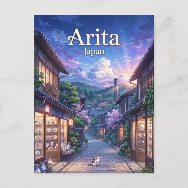 Carte Postale Arita, Japon (Devant)