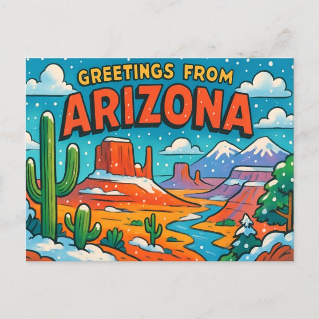Carte postale ARIZONA (Devant)