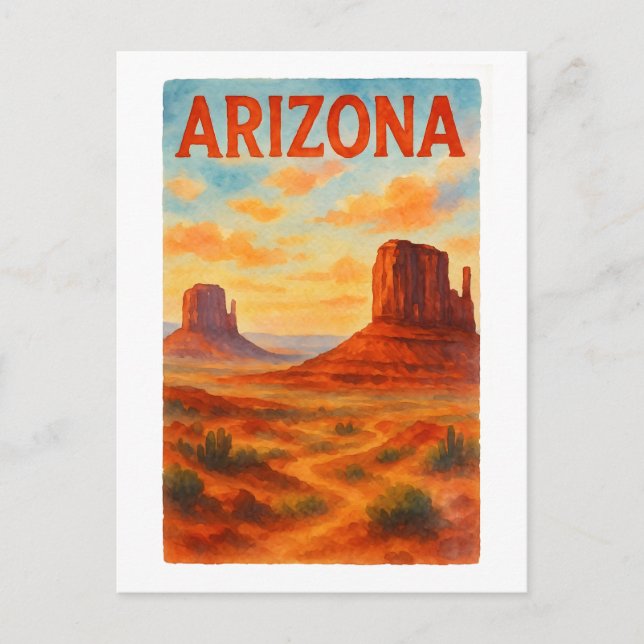 Carte Postale Arizona (Devant)