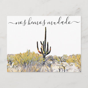 Carte postale Arizona Anuncio de Mudanza