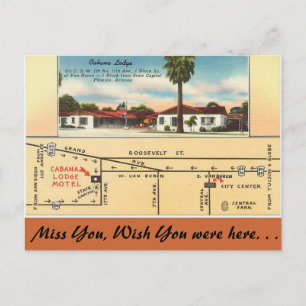 Carte Postale Arizona, Cabana Lodge