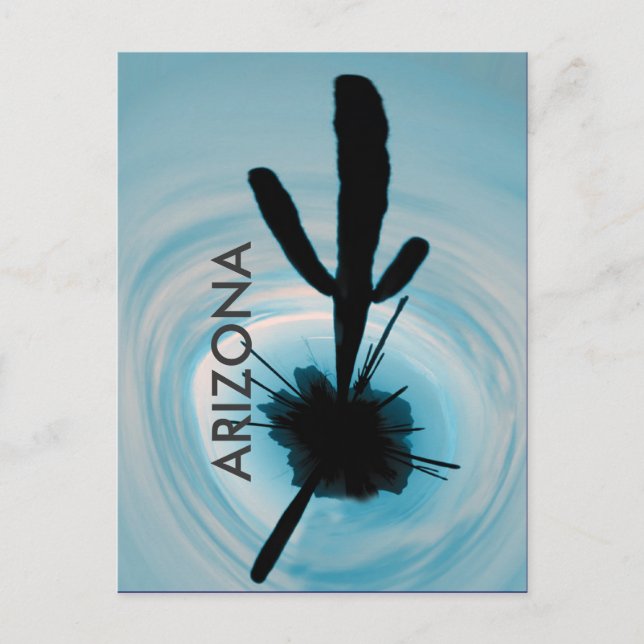 Carte Postale arizona cactus (Devant)