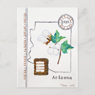 Carte Postale Arizona Cotton
