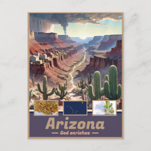Carte Postale Arizona Dreamscape : Surreal State