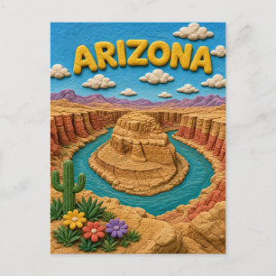Carte Postale Arizona Horseshoe Bend Moderne KLAYKOO