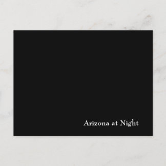 Carte Postale Arizona la nuit