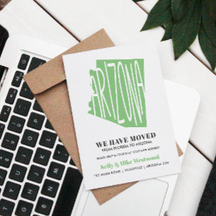 Carte Postale ARIZONA Nous avons déplacé Nouvelle adresse Nouvea