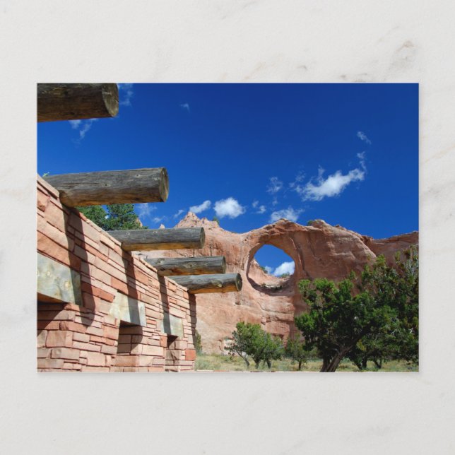 Carte Postale Arizona, Window Rock. Capitale des Navajos (Devant)