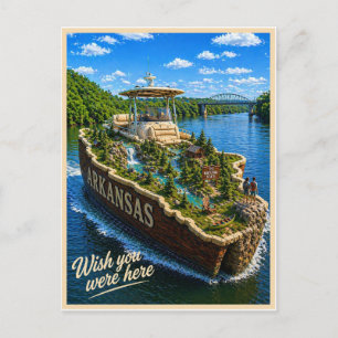 Carte Postale Arizona   Wish You Were Here   Série des États