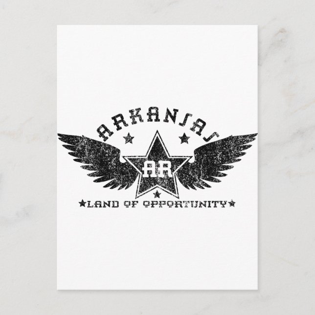 Carte Postale Arkansas (Devant)