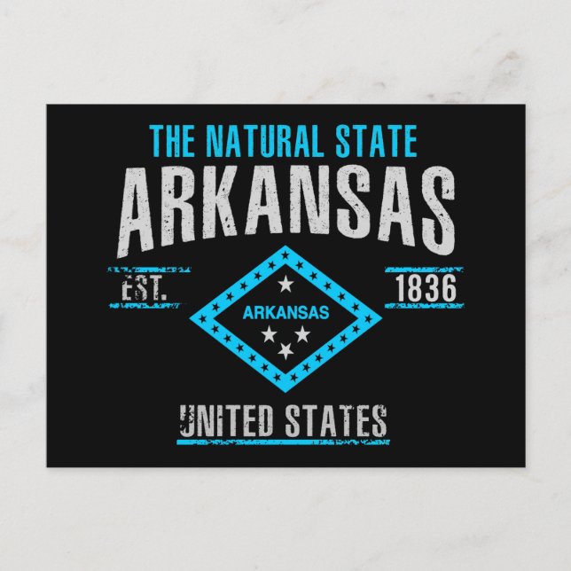 Carte Postale Arkansas (Devant)