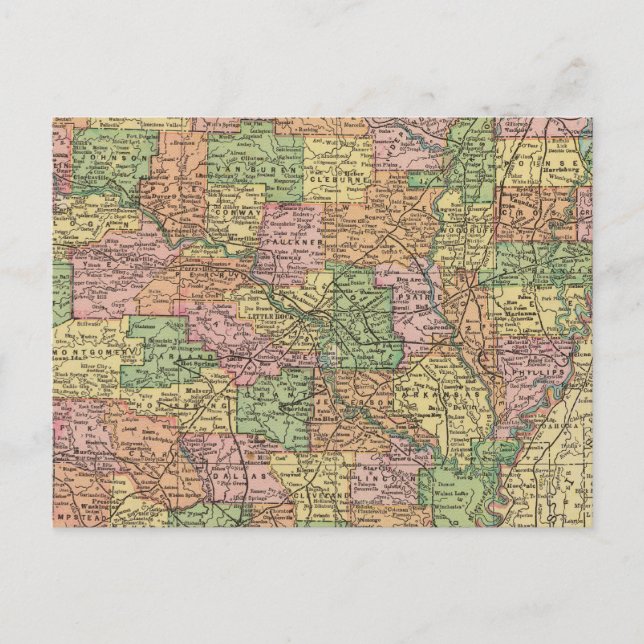 Carte Postale Arkansas 4 (Devant)