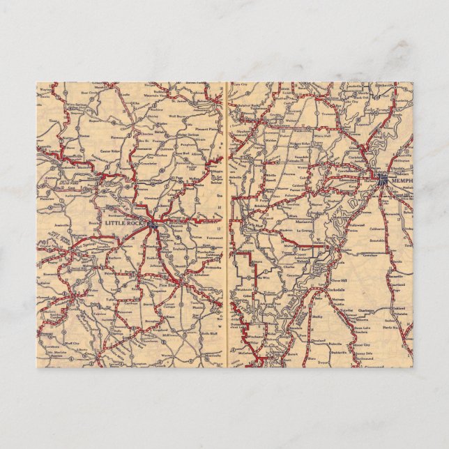 Carte Postale Arkansas 5 (Devant)