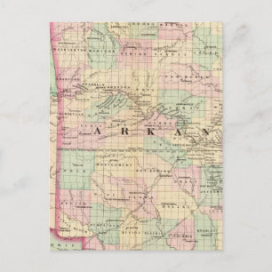 Carte Postale Arkansas, Territoire Indien