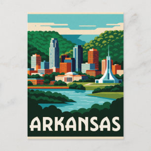 Carte Postale Arkansas USA Ozark Faune Scénique Voyage 🛶