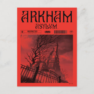Carte Postale Arkham Asylum : Restreint