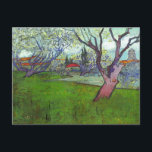 Carte Postale Arles avec arbres en Fleur, Vincent van Gogh<br><div class="desc">Vincent Willem van Gogh (30 mars 1853 - 29 juillet 1890) était un artiste postimpressionniste néerlandais. Certains de ses tableaux sont maintenant parmi les oeuvres d'art les plus connues, les plus populaires et les plus chères du monde. Huile sur toile, 50, 5 x 65 cm. Amsterdam, Musée Van Gogh. F...</div>