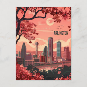 Carte Postale Arlington Texas Travel