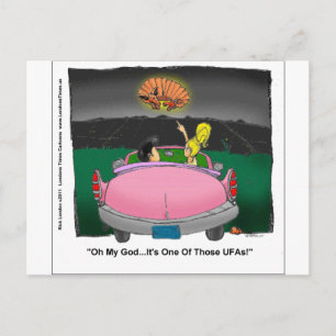 Carte Postale Armadillo Volant non identifié UFA Dons Drôle