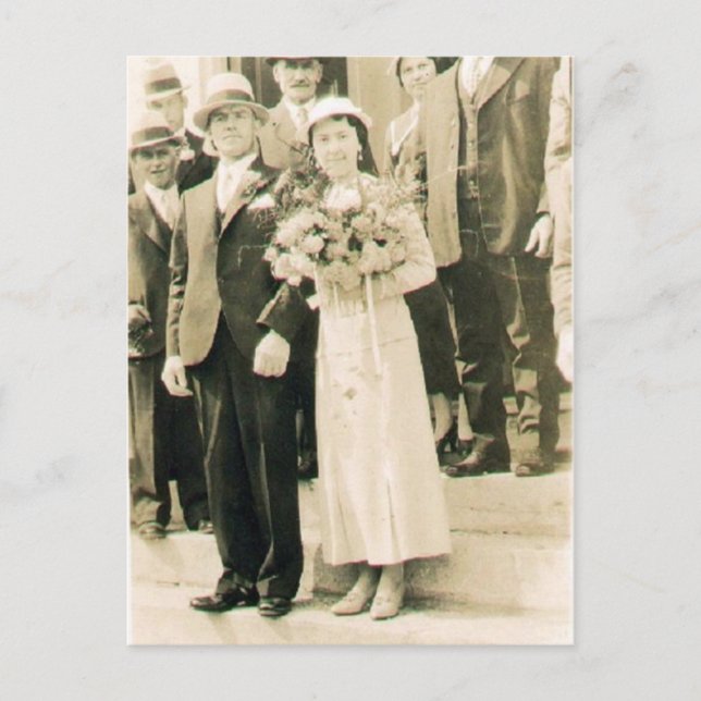 Carte Postale Armand et Lucienne (Devant)