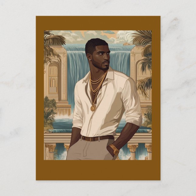 CARTE POSTALE ARMANE HOMMES N° 1 (Devant)