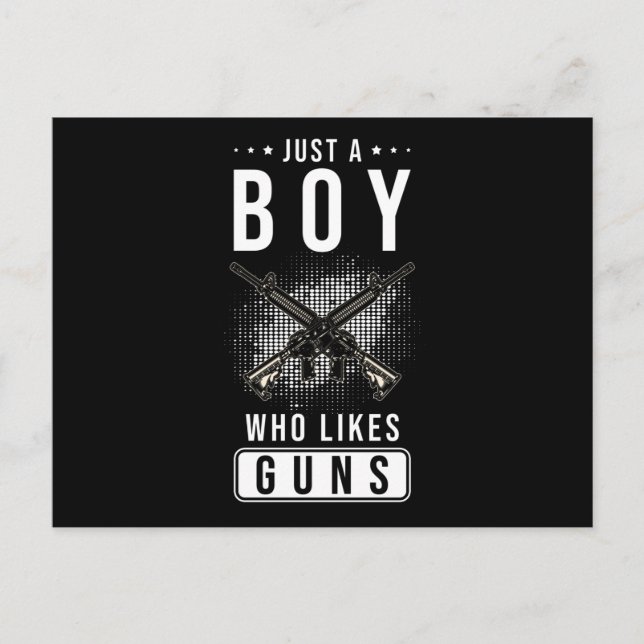 Carte Postale Arme de pistolet Marksman (Devant)