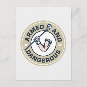 Carte Postale Armé et dangereux