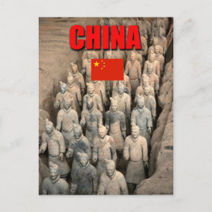 Carte Postale Armée de terre Chine - Photo professionnelle