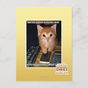 Carte Postale Armée des robots malfaisants