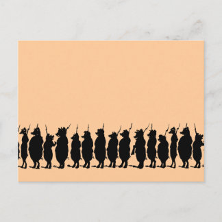 Carte Postale Armée du porc