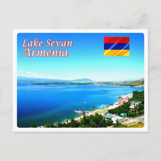 Carte Postale Arménie - Gegharkunik - Lac Sevan - (Devant)
