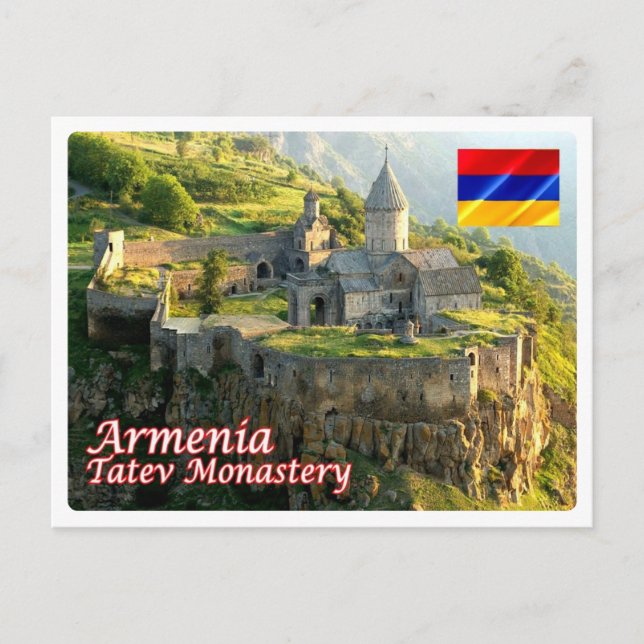 Carte Postale Arménie - Syunik - Monastère de Tatev - (Devant)