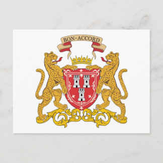 Carte Postale Armoiries D'Aberdeen